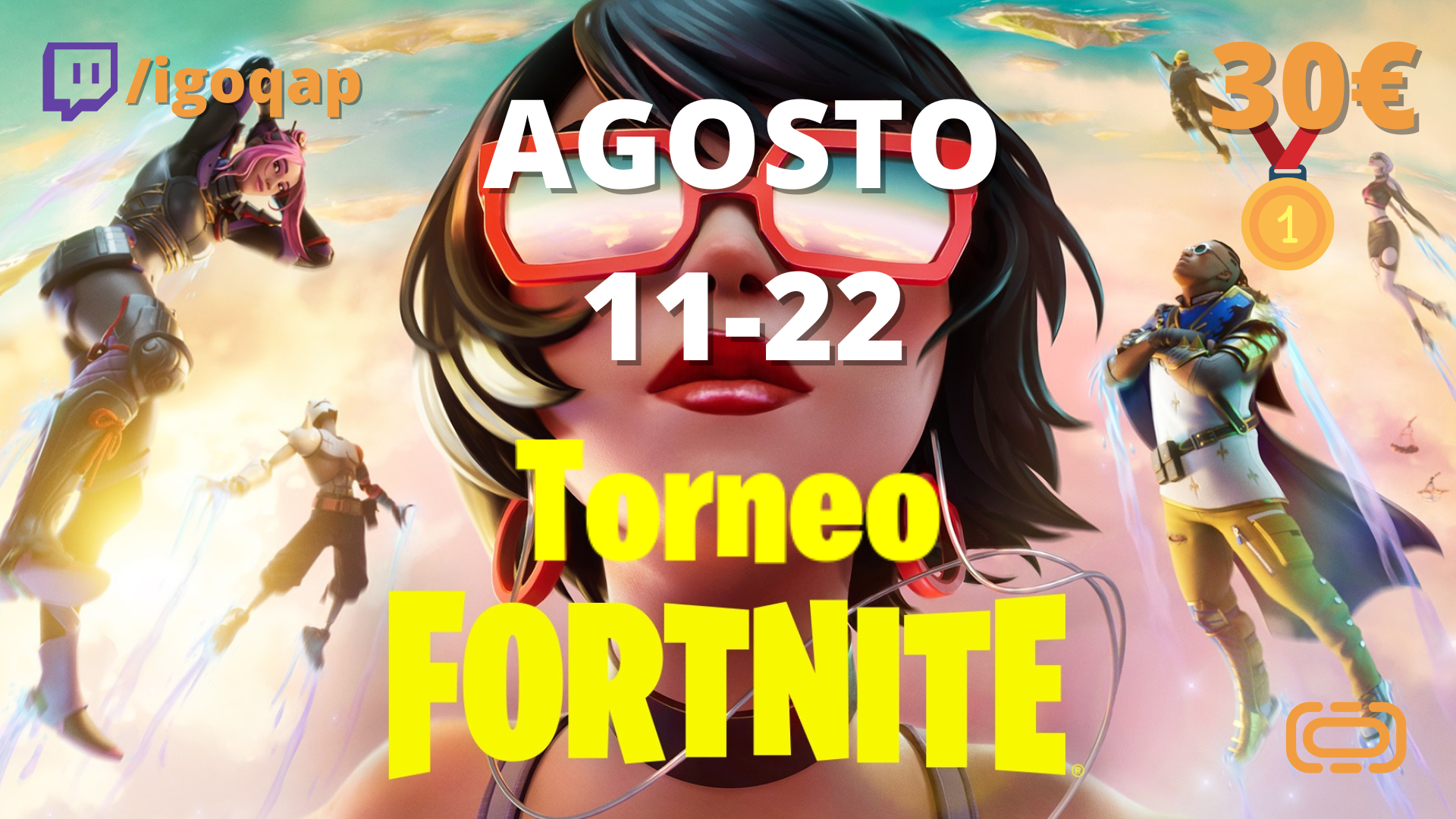 Torneo de fortnite de streamers twitch