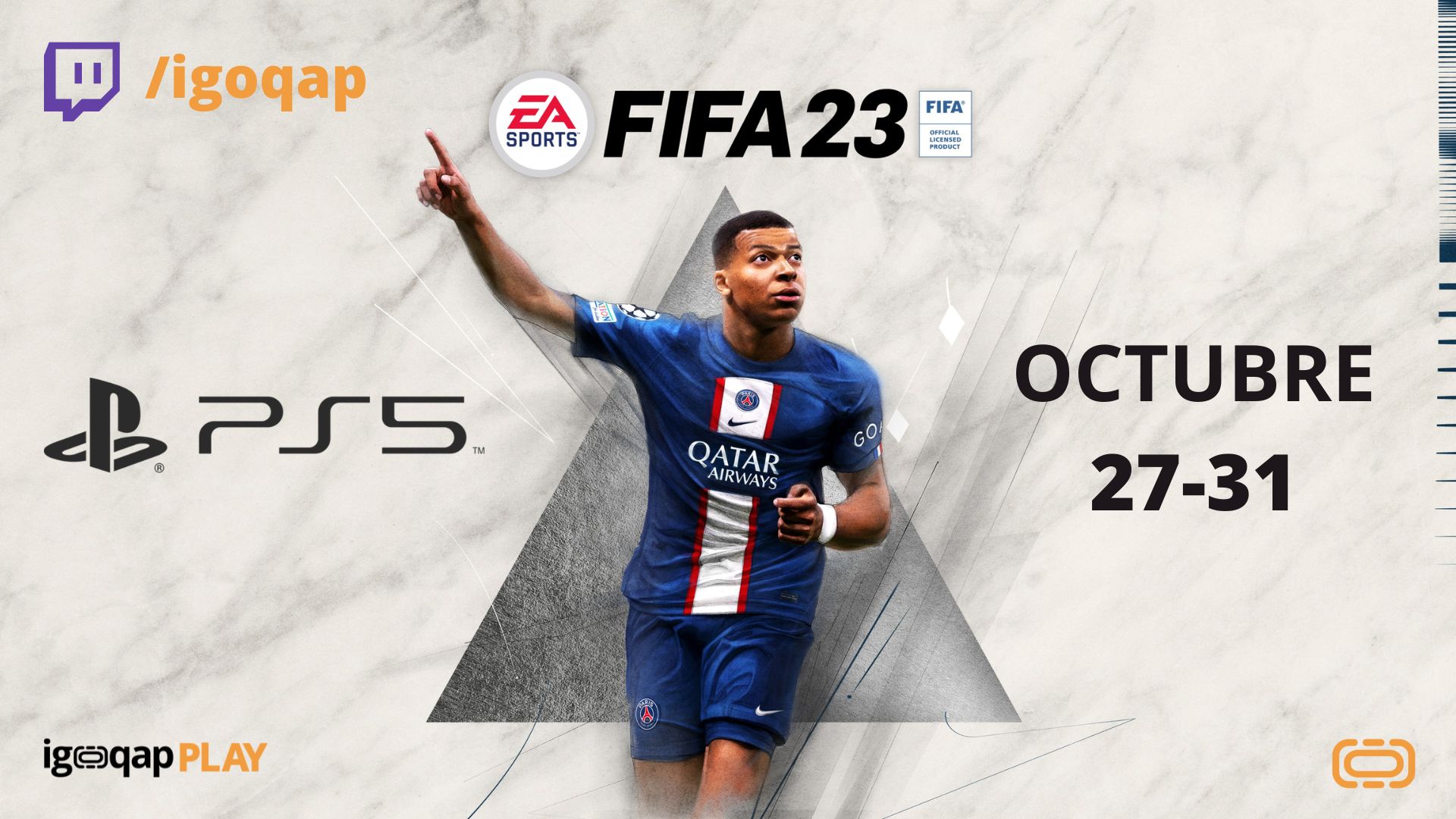 torneo de streamers fifa23 ps5